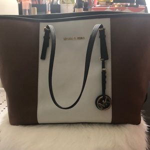 Michael Kors block colored purse